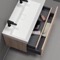 Double Bathroom Vanity, Floating, Modern, 40